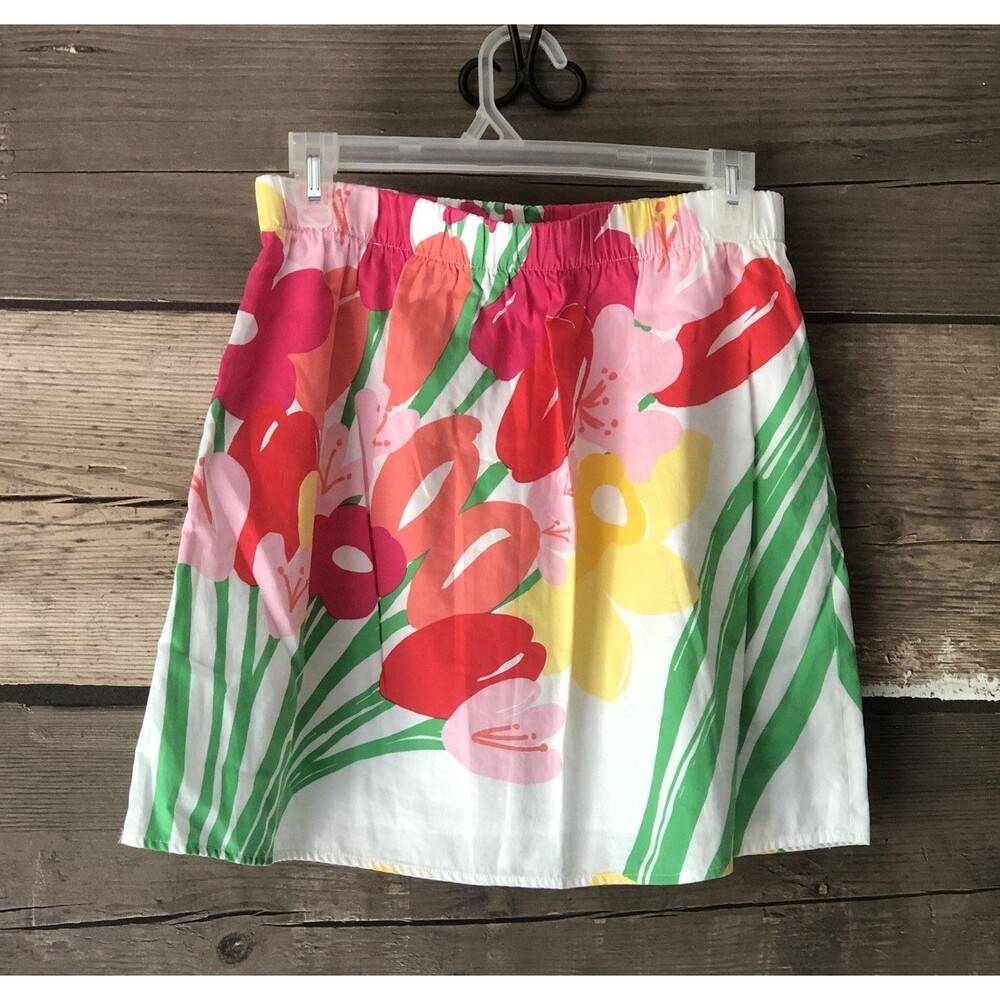 Lilly Pulitzer Lavish Lilly Briar Skirt Sz M Lined Style 28992 Jan-12